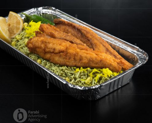 04 شوید پلو با ماهی کترینگ دارچین اهواز