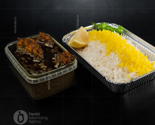 12 خورشت قلیه ماهی کترینگ دارچین اهواز