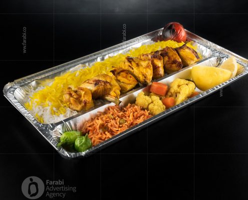 16 چلو جوجه با استخوان کترینگ دارچین اهواز