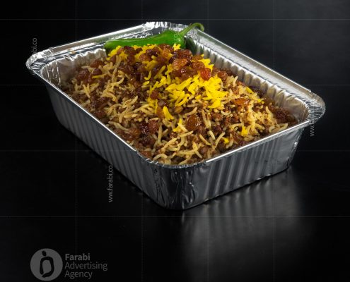 23 کترینگ دارچین اهواز عدس پلو با گوشت