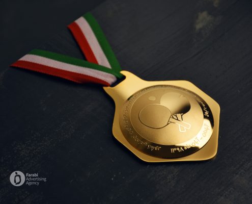 مدال طلا چهاردهمین مسابقات المپیاد سراسری تنیس روی میز بانوان تامین اجتماعی کشور